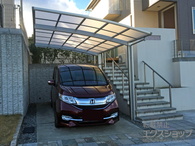 大分県別府市ののカーポート レイナポートグラン　積雪〜20cm対応 施工例