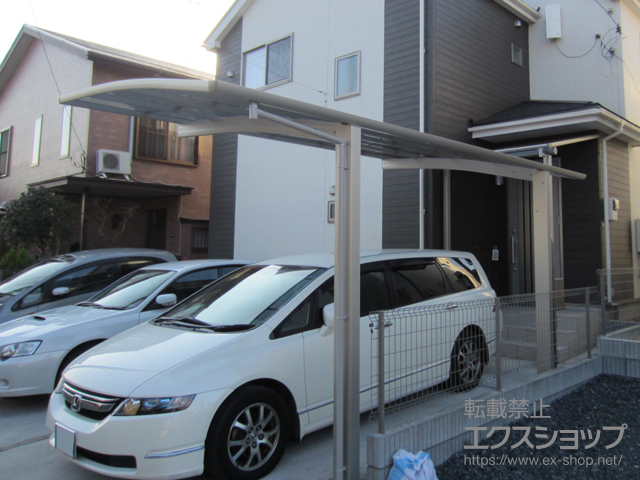 千葉県木更津市ののテラス屋根 ヴェクターテラス F型 テラスタイプ 単体 積雪〜20cm対応 施工例