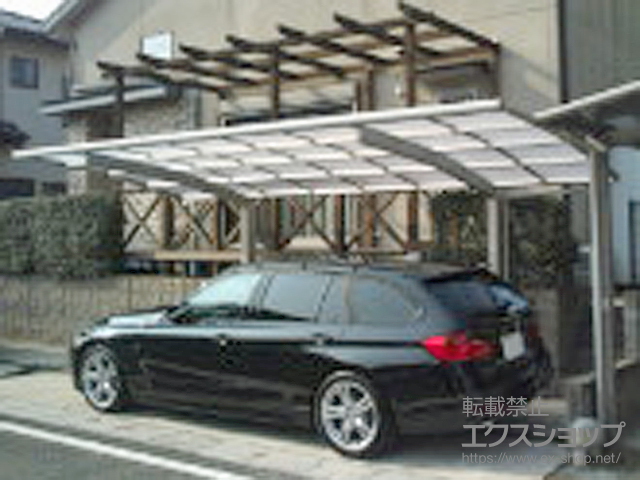 福岡県大野城市ののカーポート レイナポートグラン　積雪〜20cm対応 施工例