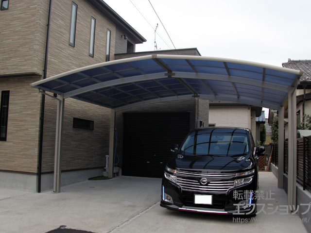 埼玉県さいたま市ののカーポート レイナポートグラン M合掌 積雪〜20cm対応 施工例
