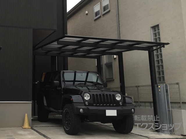 埼玉県ふじみ野市ののカーポート マイリッシュOK 積雪〜20cm対応 施工例