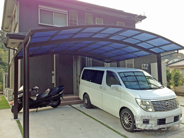 鹿児島県鹿児島市ののカーポート レイナツインポートグラン　積雪〜20cm対応 施工例