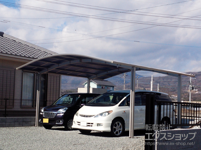 徳島県阿波市ののカーポート レイナツインポートグラン　積雪〜20cm対応 施工例