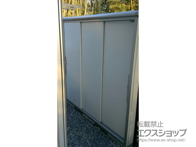 岡山県岡山市のヨドコウの物置・収納・屋外倉庫 エスモ 一般型（ESD-1909AGL-PW） 施工例