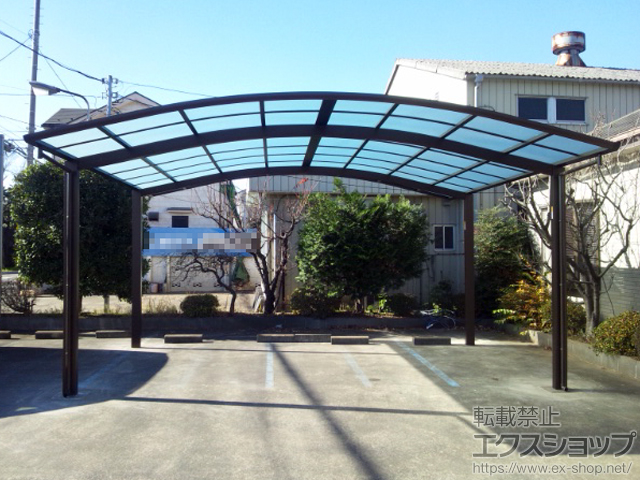 埼玉県越谷市ののカーポート レイナツインポートグラン　積雪〜20cm対応 施工例