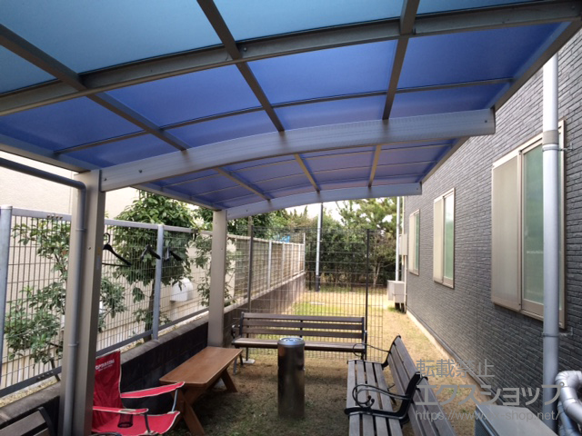 兵庫県明石市ののカーポート プレシオスポート 積雪〜20cm対応 施工例