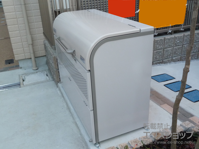 東京都中野区ののゴミステーション ダストピット Uタイプ DPUB-500 500L 施工例