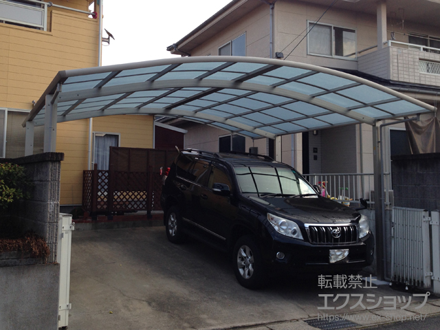 山口県下関市ののカーポート レイナツインポートグラン　積雪〜20cm対応 施工例