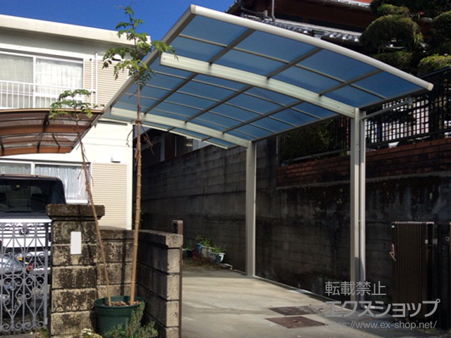 高知県高知市ののカーポート レイナポートグラン　積雪〜20cm対応 施工例