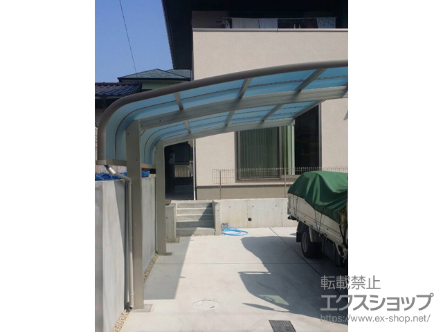 愛知県大府市ののカーポート レイナキャップポートグラン　積雪〜20cm対応 施工例
