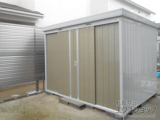 福岡県糟屋郡宇美町のの物置・屋外倉庫 ネクスタ 一般型（NXN-60S-MB） 施工例