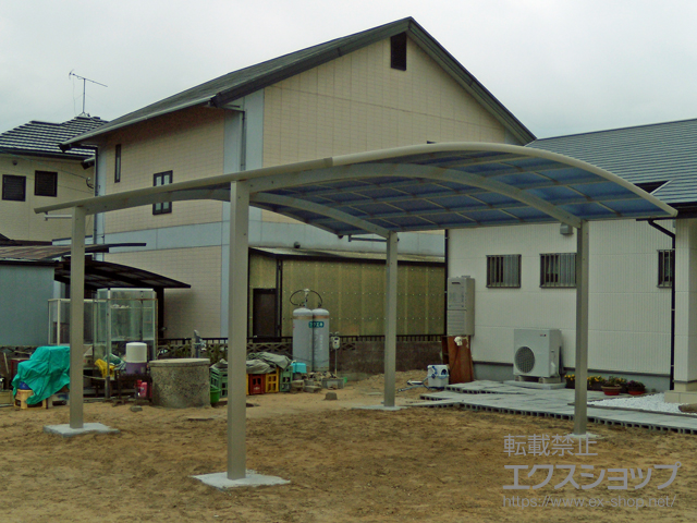 福岡県福岡市ののカーポート レイナツインポートグラン　積雪〜20cm対応 施工例