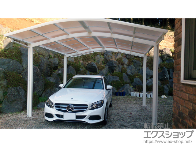 静岡県裾野市ののカーポート レイナツインポートグラン　積雪〜20cm対応 施工例