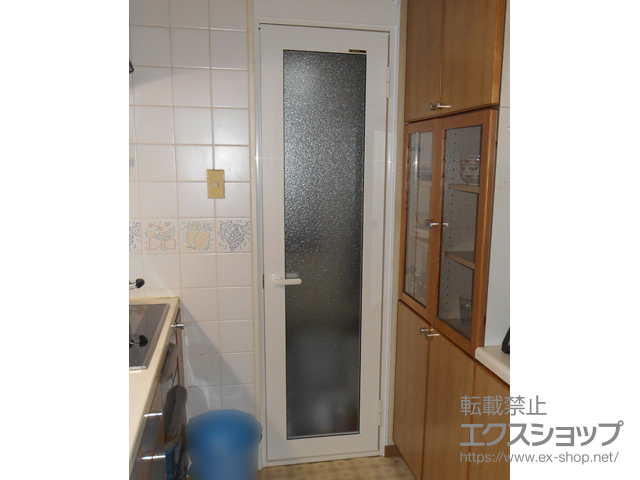 神奈川県厚木市のの二重窓（内窓） プラマードU 内開き窓テラス 内観右勝手※段窓仕様 施工例