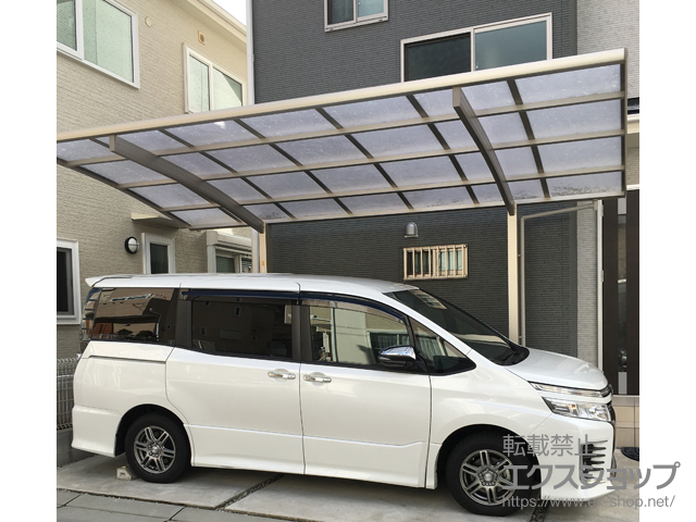 兵庫県神戸市ののカーポート レイナポートグラン　積雪〜20cm対応 施工例