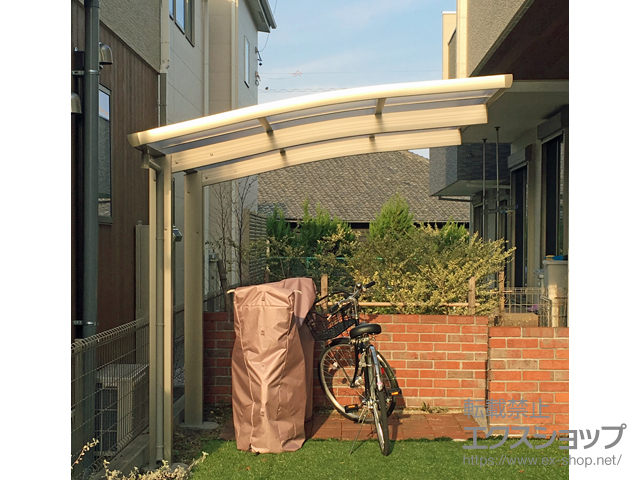 愛知県大府市ののサイクルポート・駐輪場 レイナポートグランミニ 積雪〜20cm対応 施工例