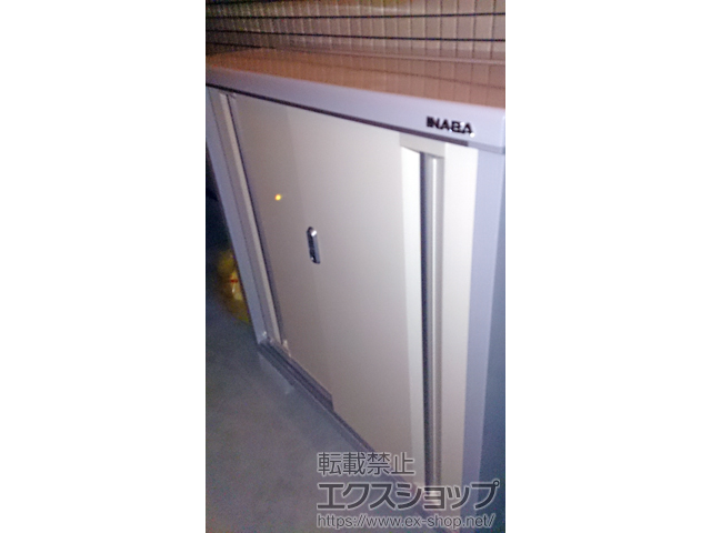 千葉県柏市のの物置・屋外倉庫 シンプリー 一般型(MJX-114B-P-FW) 施工例