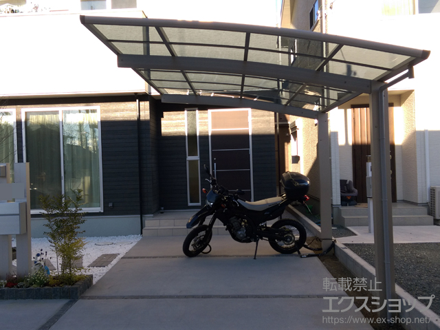 埼玉県鴻巣市ののカーポート プレシオスポート 積雪〜20cm対応 施工例