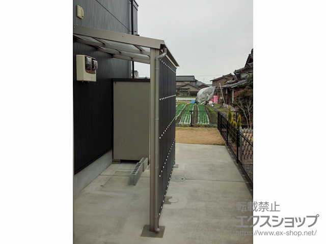 佐賀県佐賀市のLIXIL リクシル（トステム）のストックヤード フリーヤード　オープンタイプ 積雪〜20cm対応 施工例