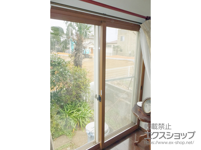 千葉県千葉市のの二重窓（内窓） インプラス ダストバリア仕様 引違い窓 2枚建 施工例