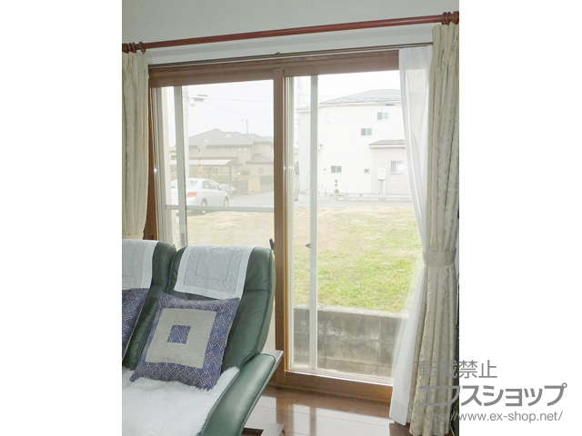 千葉県千葉市のの二重窓（内窓） インプラス ダストバリア仕様 引違い窓 2枚建 施工例