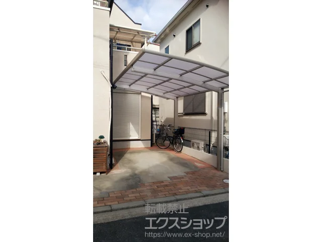 大阪府交野市のValue Selectのカーポート プレシオスポート 積雪〜20cm対応 施工例
