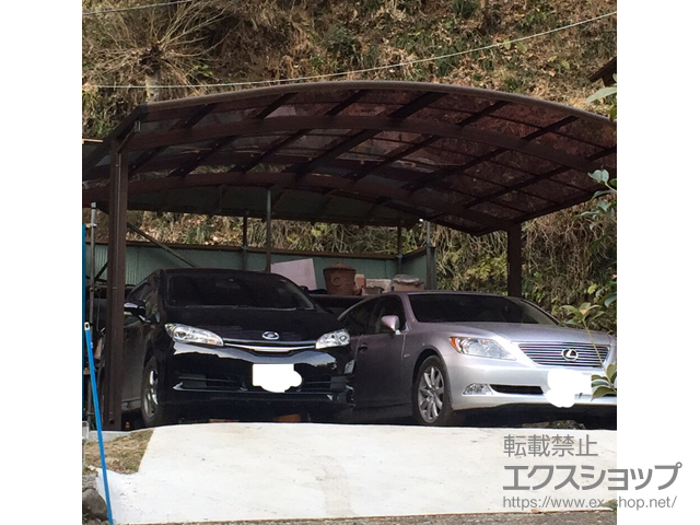 東京都あきる野市ののカーポート レイナツインポートグラン　積雪〜20cm対応 施工例