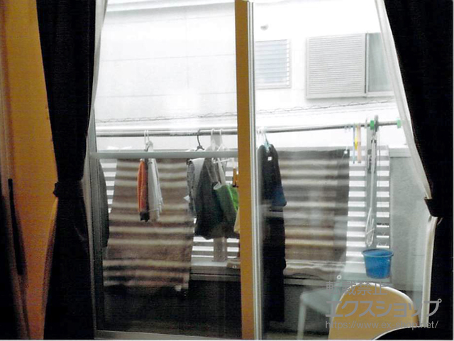 大阪府茨木市のの二重窓（内窓） インプラス ダストバリア仕様 引違い窓 2枚建 施工例