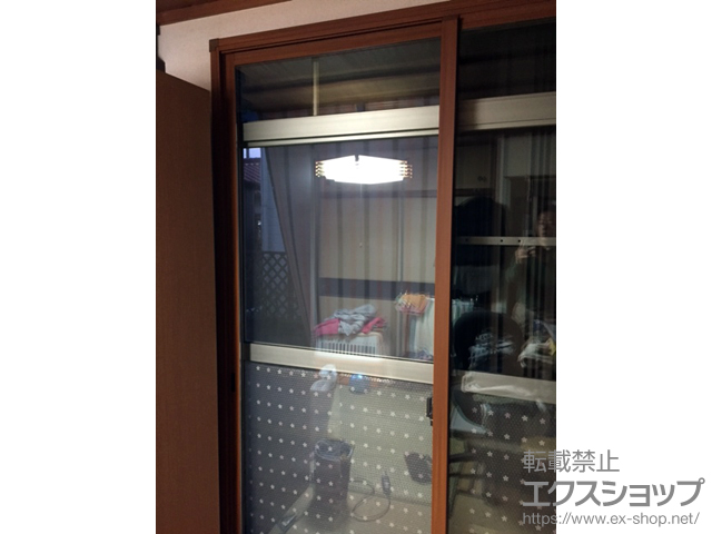 兵庫県川西市のの二重窓（内窓） インプラス ダストバリア仕様 引違い窓 2枚建 施工例