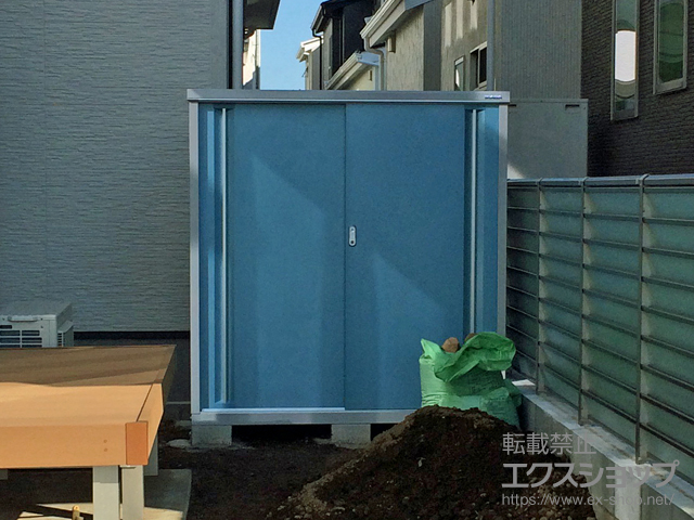 神奈川県小田原市のの物置・屋外倉庫 シンプリー 一般型(MJX-159DP) 施工例