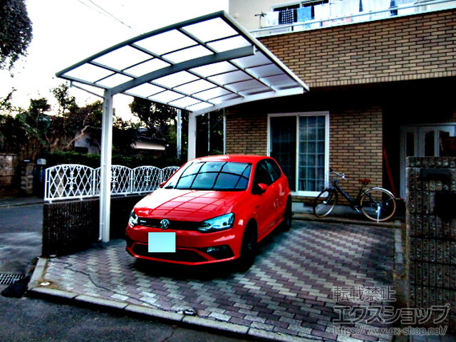 神奈川県藤沢市ののカーポート レイナポートグラン 積雪〜20cm対応 施工例