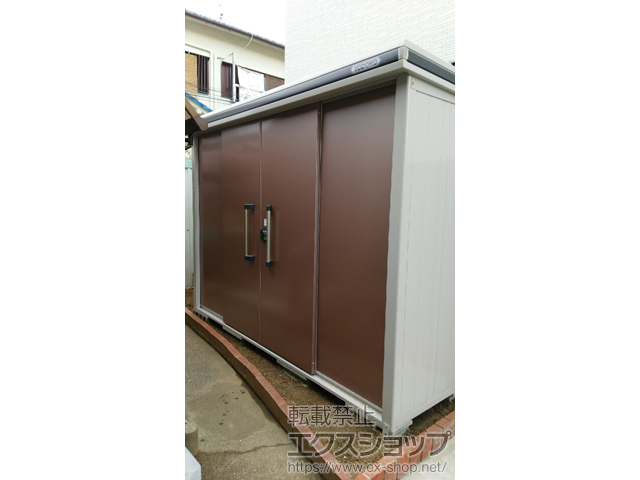 和歌山県和歌山市のの物置・屋外倉庫 エルモ 一般型（LMD-2911-MR） 施工例