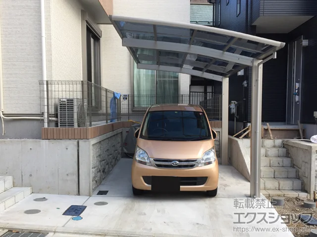 神奈川県横浜市のValue Selectのカーポート プレシオスポート 積雪～20cm対応 施工例