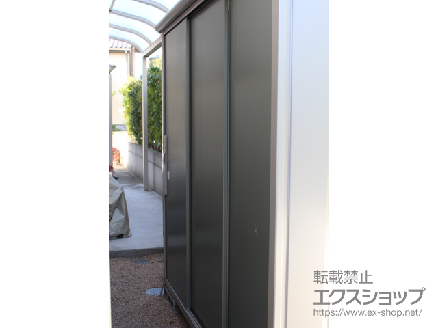 大分県大分市のの物置・屋外倉庫 エスモ 一般型（ESD-1907AGL-SI） 施工例