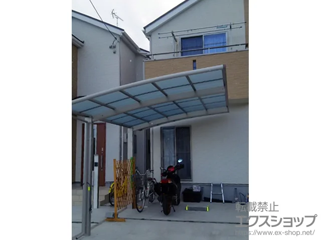 滋賀県大津市のYKKAPのカーポート レイナポートグラン　積雪～20cm対応 施工例