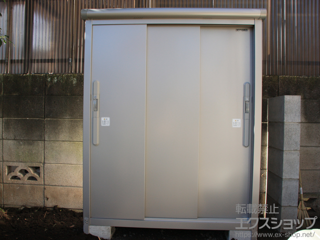 東京都大田区のの物置・屋外倉庫 エスモ 一般型（ESD-1205EGL-SS） 施工例