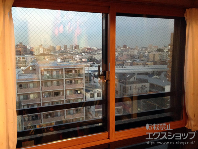 東京都大田区のの二重窓（内窓） インプラス ダストバリア仕様 引違い窓 2枚建 施工例