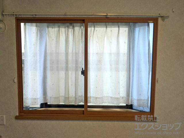 広島県廿日市市のの二重窓（内窓） インプラス ダストバリア仕様 引違い窓 2枚建 施工例