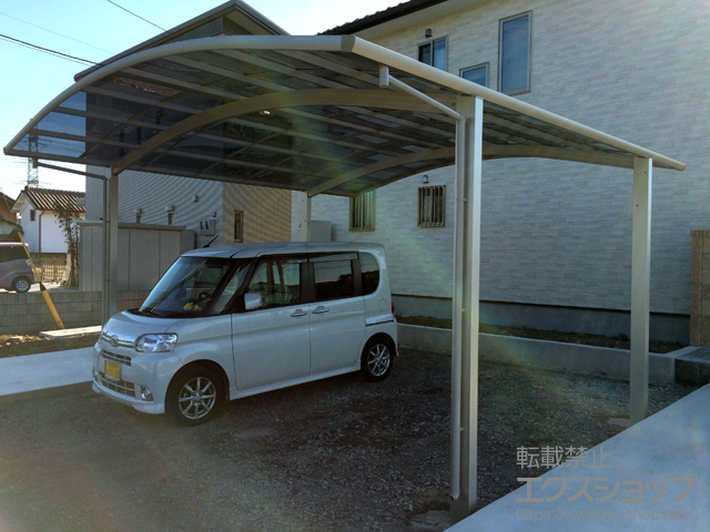 埼玉県熊谷市ののカーポート レイナツインポートグラン　積雪〜20cm対応 施工例
