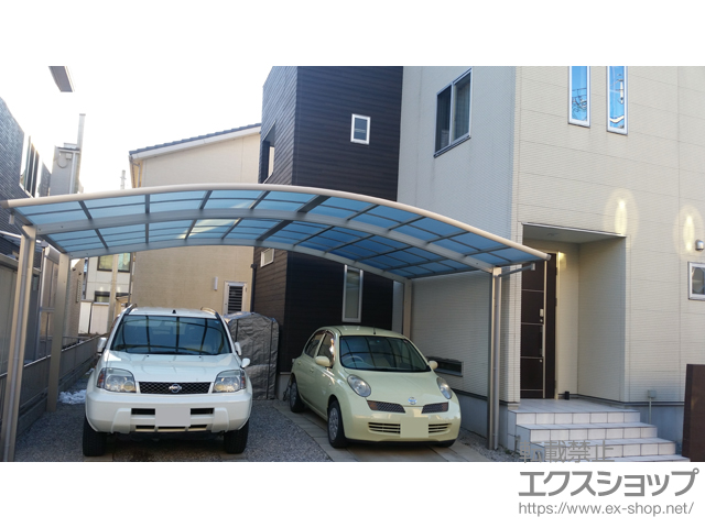 滋賀県彦根市ののカーポート レイナツインポートグラン　積雪〜20cm対応 施工例