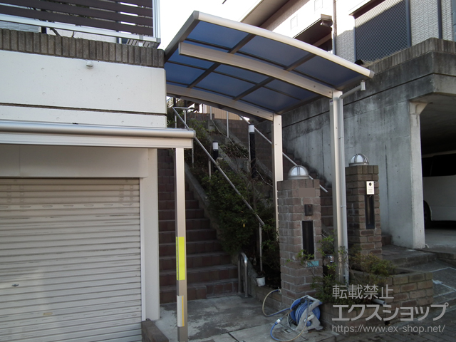 神奈川県厚木市ののサイクルポート・駐輪場 レイナポートグランミニ 積雪〜20cm対応 施工例