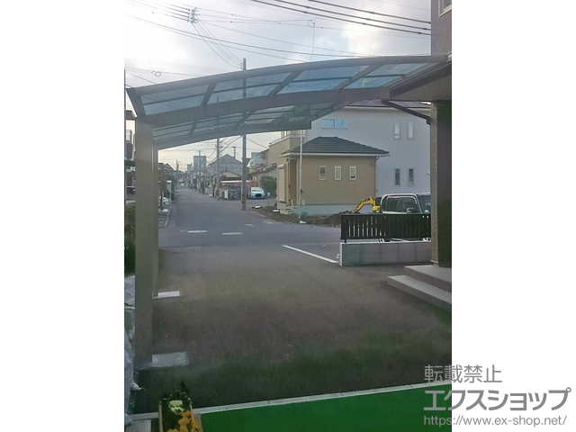 大分県大分市ののカーポート プレシオスポート 積雪〜20cm対応 施工例