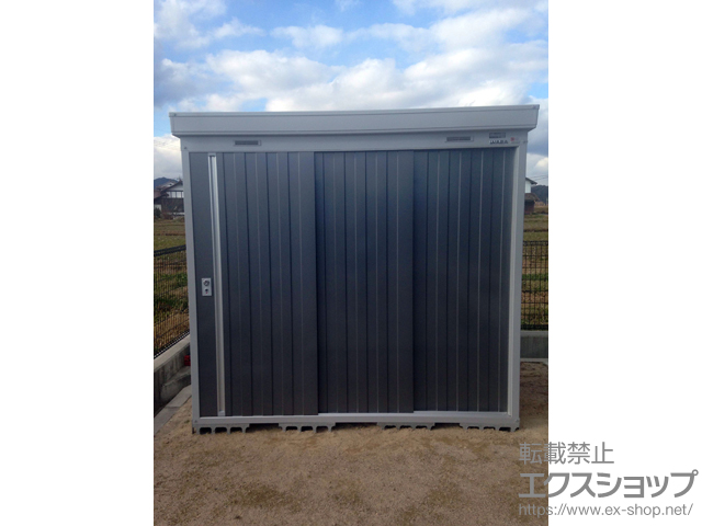 広島県東広島市のの物置・屋外倉庫 ネクスタ 一般型（NXN-30S-PG） 施工例