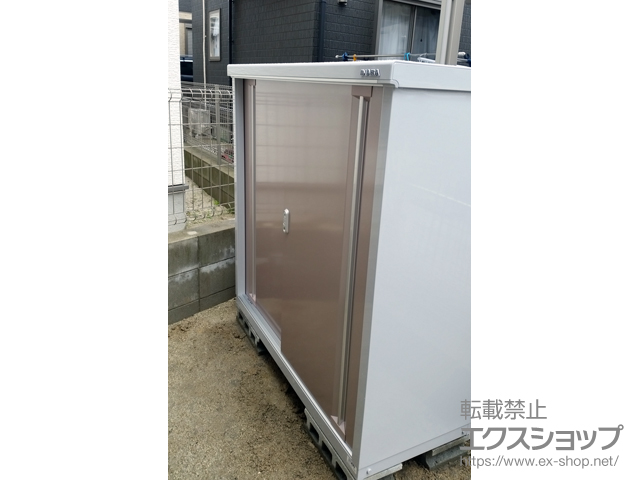 福岡県福岡市のの物置・屋外倉庫 シンプリー 一般型（MJX-135C-AR） 施工例