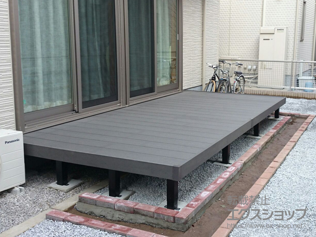 埼玉県坂戸市ののウッドデッキ リウッドデッキ 200 施工例