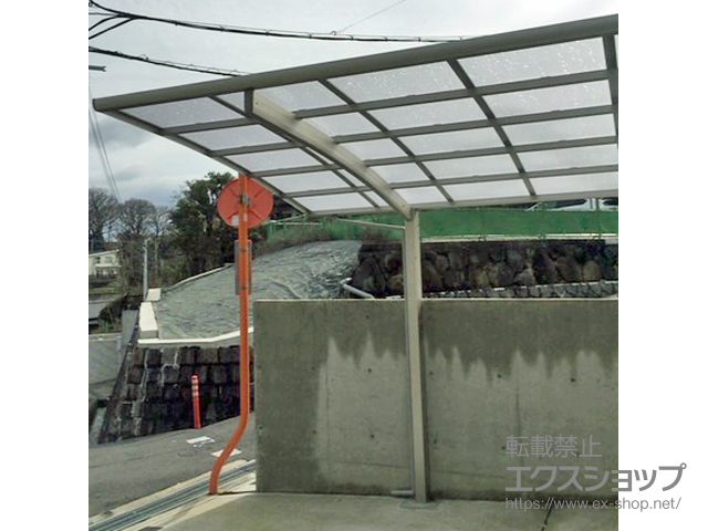 奈良県奈良市ののカーポート レイナポートグラン　積雪〜20cm対応 施工例