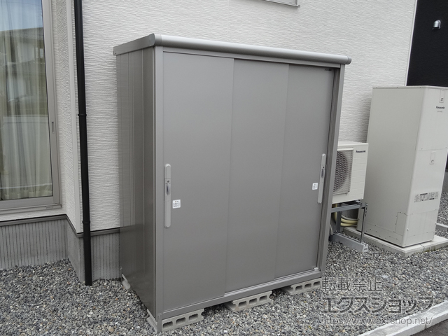 石川県野々市市のの物置・屋外倉庫 エスモ 一般型（ESD-1609AGL） 施工例