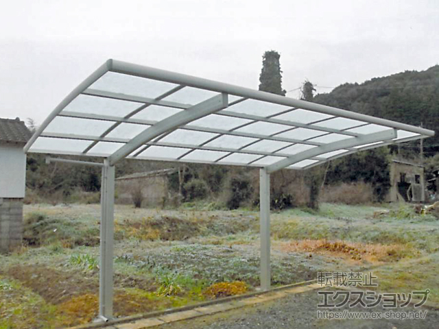 佐賀県伊万里市ののカーポート レイナポートグラン　積雪〜20cm対応 施工例