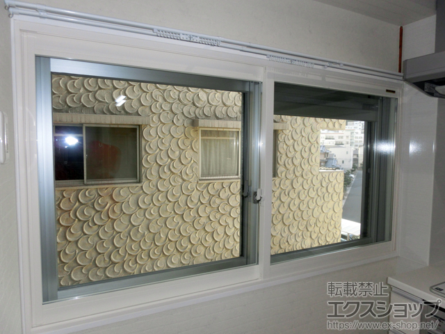 大分県大分市のの二重窓（内窓） プラマードU 引違い窓 2枚建 施工例