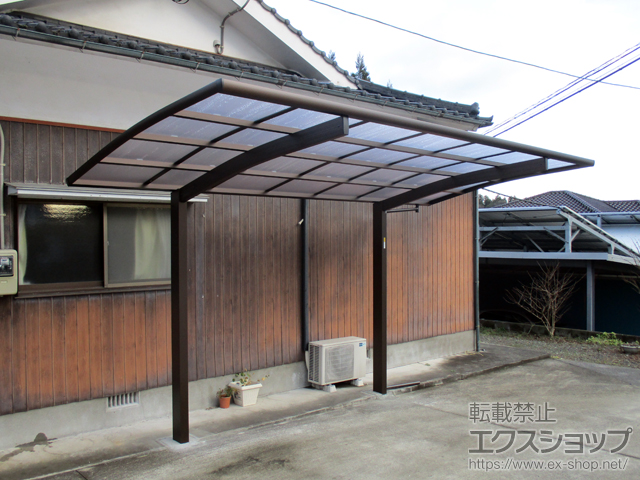 大分県杵築市ののカーポート レイナポートグラン　積雪〜20cm対応 施工例